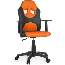 hjh OFFICE Kinderdrehstuhl KID GAME AL Kunstleder mit Armlehnen