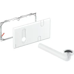Geberit Abdeckplatte für Waschtischarmaturen mit UP-Funktion u. UP-Siphon weiß-alpin, 116426111 116426111