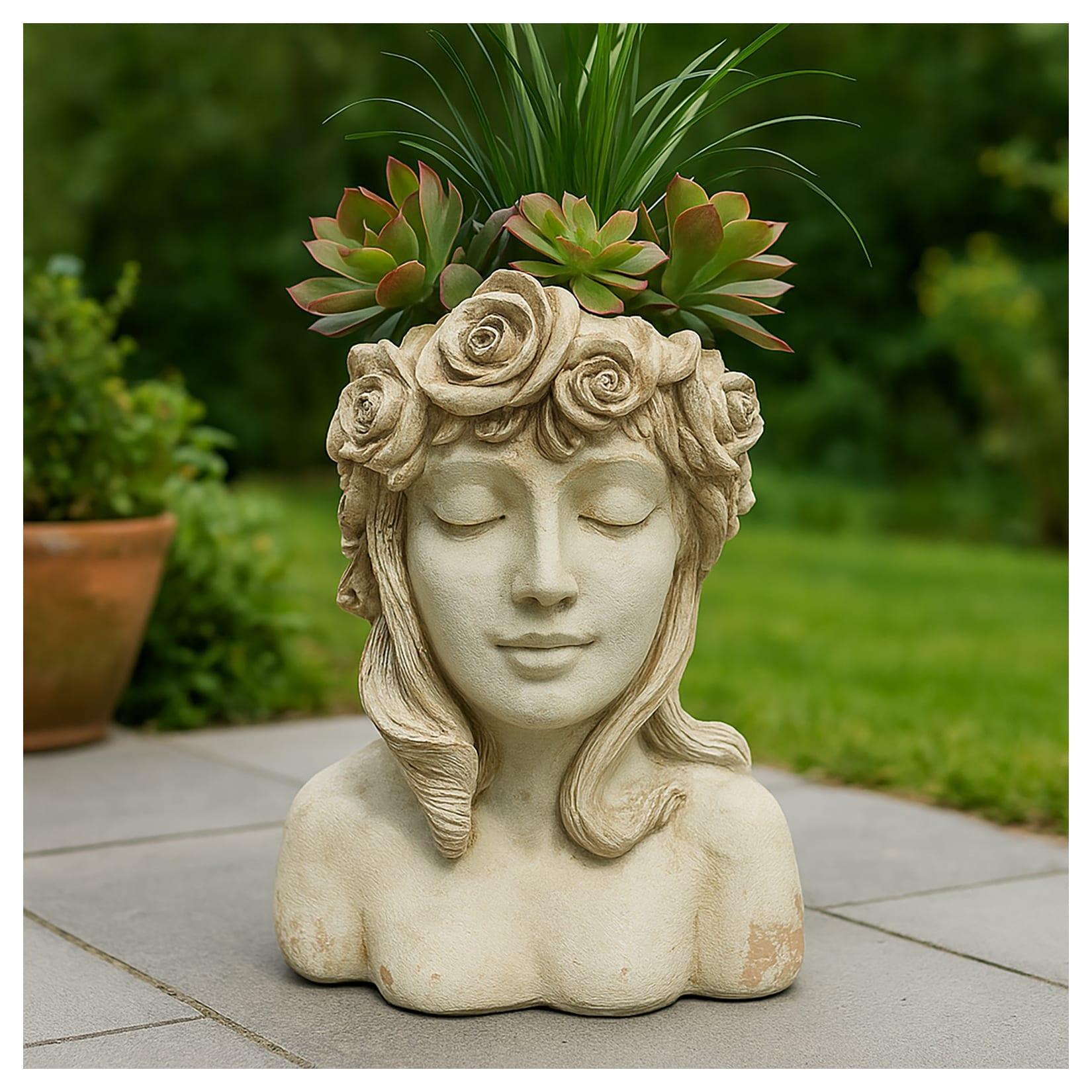 HTI-Living Pflanzgefäß Apollon Büste Aphrodite