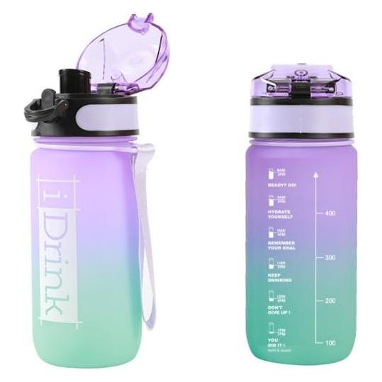 Total Juggling I-Drink - Tritan Bottle - 500 ml purple and aquamarine (ID2120) (0.50 l) (ID2120)