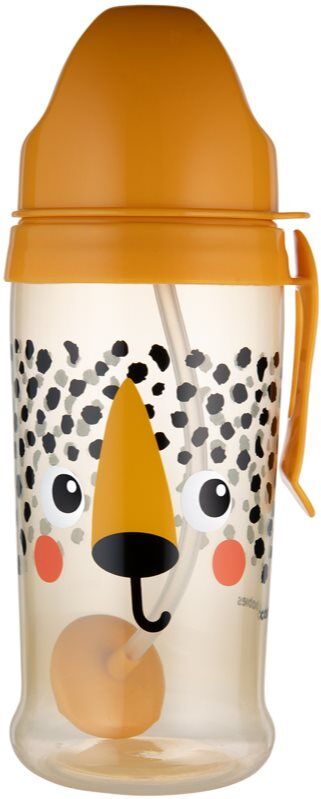 Canpol babies BabiesBoo Sport Cup gourde de sport avec paille avec poids Gepard 1 pcs
