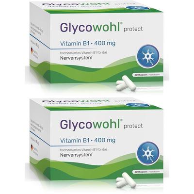 Glycowohl Vitamin B1 Thiamin 400 mg hochdos.Kaps. 2x 2x200 St Kapseln