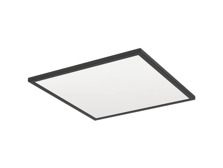 Deckenlampe Rovito-Z schwarz 2800 lm Dimmbar B 50 cm - Deckenlampe