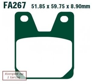 EBC Brakes FA267 Bremsbeläge