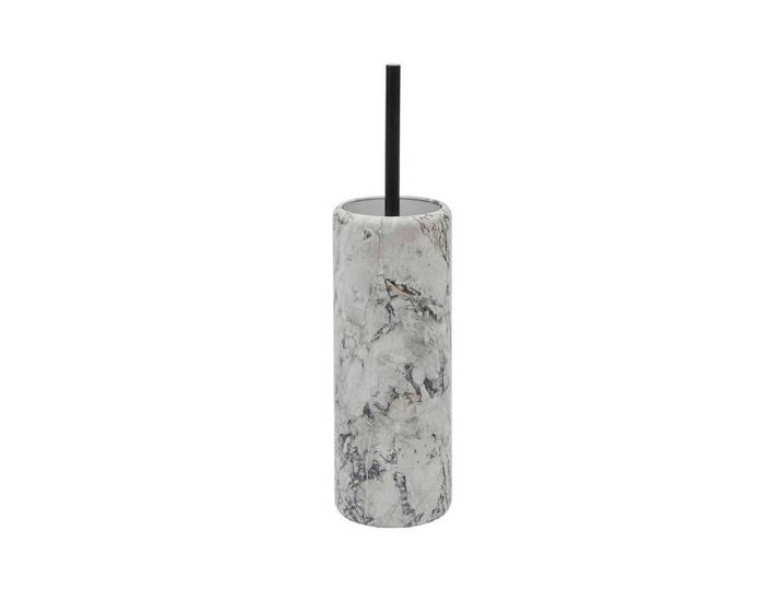 Aquanova Wc-Bürstenhalter, Weiss, Schwarz, Grau, Stein, 38.5 cm, Badezimmer, WC Ausstattung, WC Bürstengarnitur