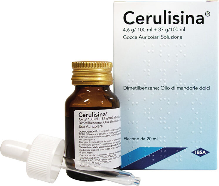 Ibsa Cerulisina Gocce Auricolari 5% 20 ml