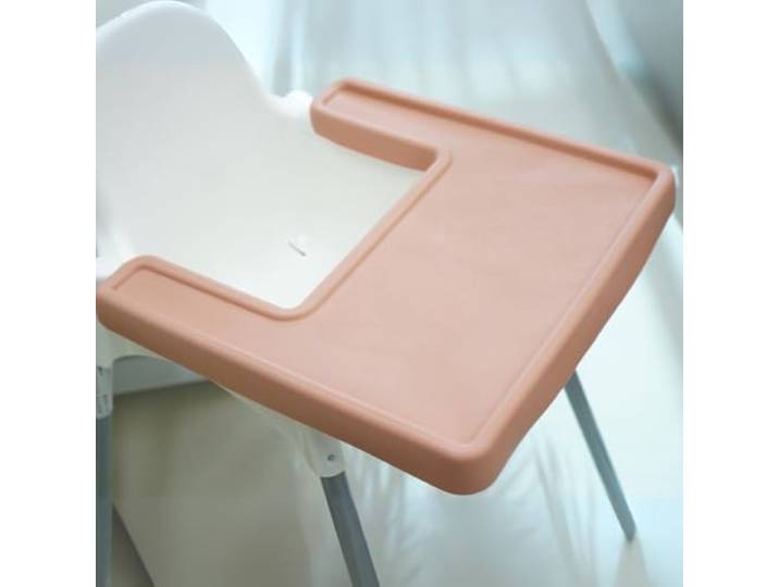 Set de table en silicone à couverture complète pour chaise haute IKEA Antilop\, sets de table en silicone\, accessoires de chaise haute IKEA\, plateau de chaise haute\, napperons pour garçons et filles\,