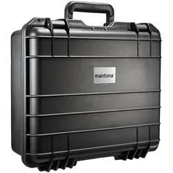 mantona Outdoor M+ (Fotokoffer, 18 l), Kameratasche, Schwarz