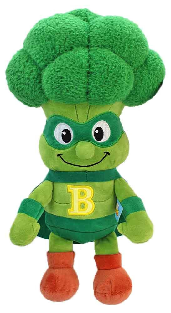 Broccoli Superheld Knuffel Justin - 30 cm