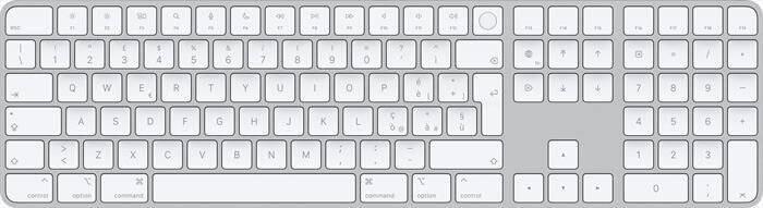 Apple Magic Keyboard With Touch Id-bianco