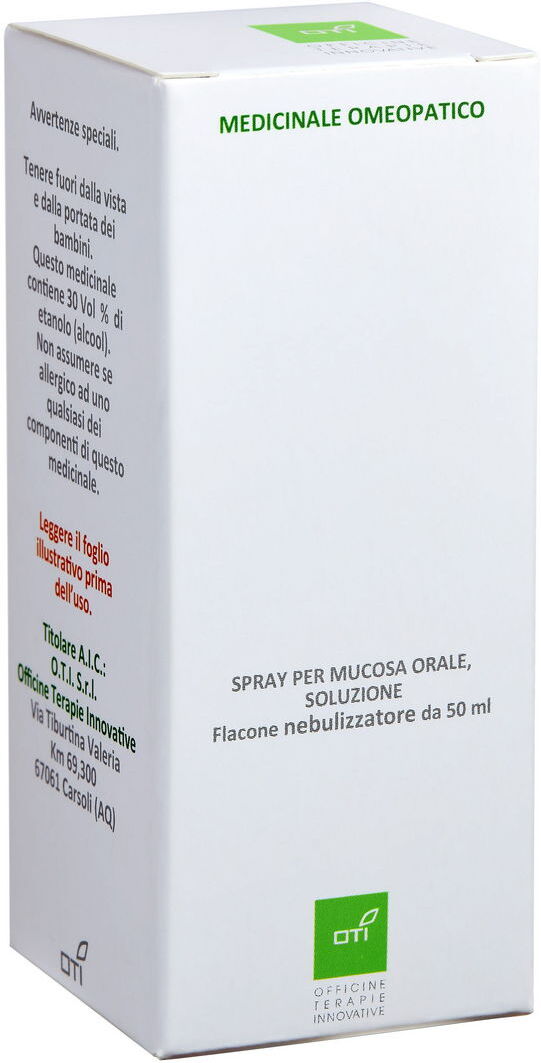 Oti Anti Cd 14 - 30 Ch Spray Flacone Da 50 Ml Soluzione Idroalcolica Per Mucosa Orale