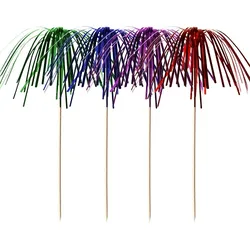 Papstar 24 X 10 Deko-Picker 15,5 cm "Feuerwerk"