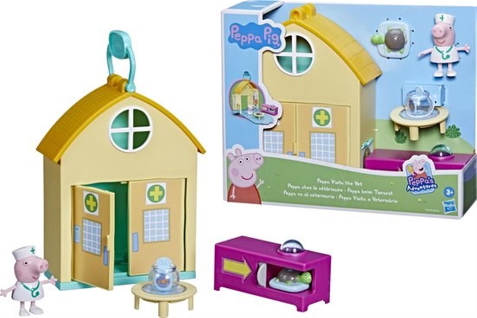 Hasbro Peppa Pig Ziekenhuis speelset, meerkleurig