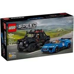 LEGO® Speed Champions 77264 Jaguar Project 7 & Land Rover Defender, mehrfarbig