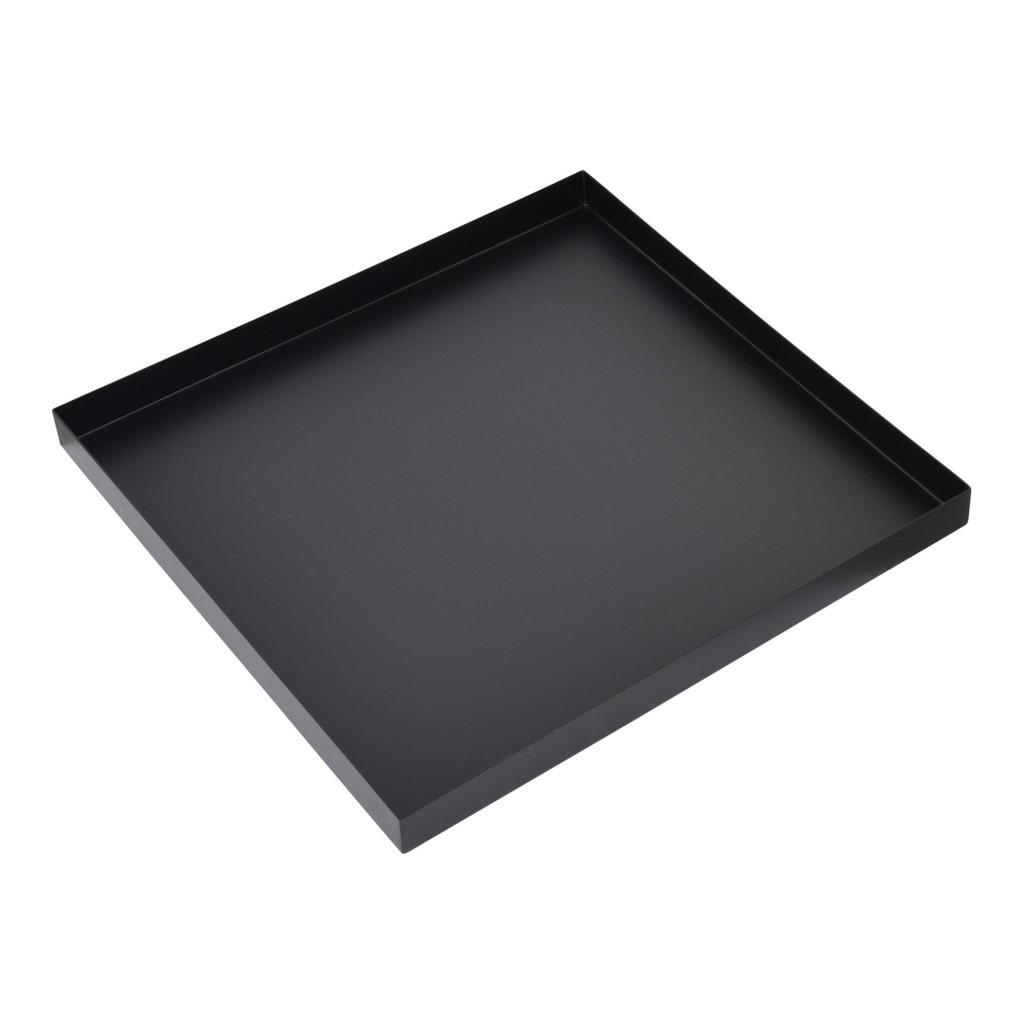 Loft42 Tablett, Schwarz, Metall, 40x3x40 cm, Tischkultur & Servieren, Tabletts