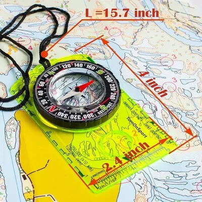 Adventure Ready Waterproof Orienteering Compass For Hiking Camping And Scout Navigation Adventure Ready Waterproof Orienteering Compass For Hiking Camping And Scout Navigation