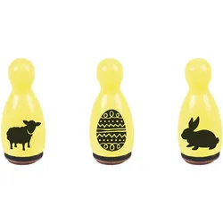 6x Heyda, Stempel, Stempel Mini Ostern