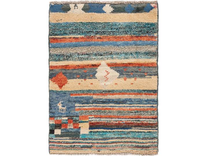 Perser Gabbeh Ghashghai Teppich 81x113 Handgeknüpft Orientteppich Wolle