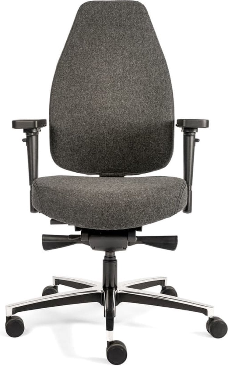 Sit And Move Therapod X Standaard Bureaustoel - Middengrijs Wolvilt