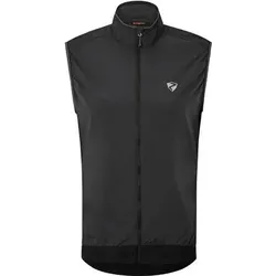 ZIENER Herren Schlupfjacke NECHAMUS man (vest), Größe 56 in Schwarz Schwarz
