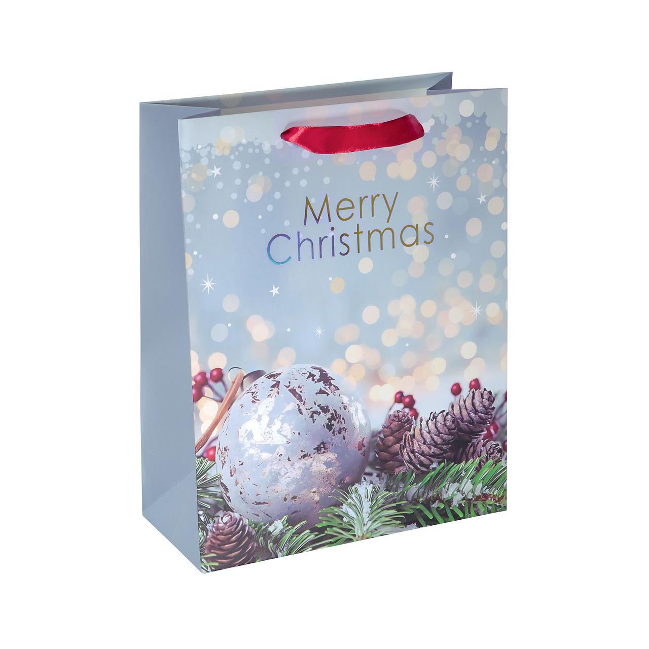 SIGEL 5 Geschenktaschen Charmful Christmas Large Motiv 26,0 x 33,0 cm