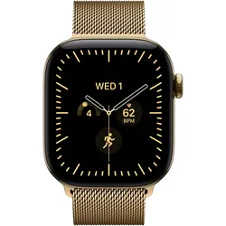 Apple Milanese Loop (40 mm, Recycelte Selten­­erd­elemente, recycelter Edelstahl), Uhrenarmband, Gold