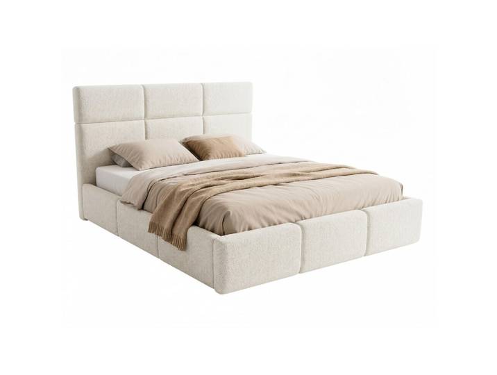 Sofnet Polsterbett Celine, Weiß, Kunststoff, Kiefer, Rechteckig, 180x200 cm, Schlafzimmer, Betten, Polsterbetten
