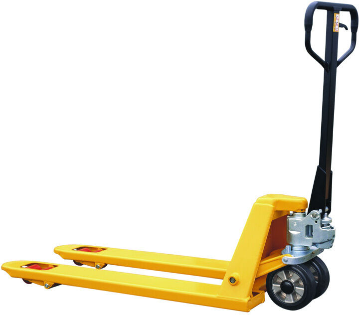 B2B Partner Palettenhubwagen, Tragfähigkeit 2500 kg, Gabellänge 1150 mm, Gummirädern