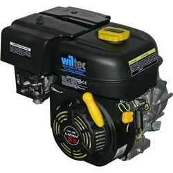 Wiltec, Zubehör Gartenmaschinen, LIFAN 168 Benzinmotor 4,8 kW 6,5 PS Ölbadkupplung Reduktionsgetriebe 2:1 Kart (Häcksler, Heckenschere, Kehrmaschine, Kettensäge, Laubsauger + Laubbläser, Rasenmäher, Rasentraktor, Schneefräse, Vertikutierer)