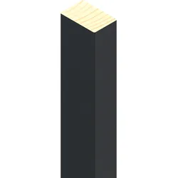 OSMO Fassade Latte Fichte schwarz 40x60, 500cm NSI, C24 Schnittklasse S10, HF ca. 15% VE 4 Stk.
