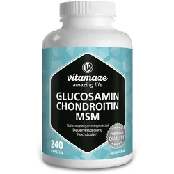 vitamaze GLUCOSAMIN CHONDROITIN MSM Vitamin C  240 St Kapseln
