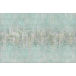 FOTOTAPETE Rustikales Betonmuster Mint 336/225 cm