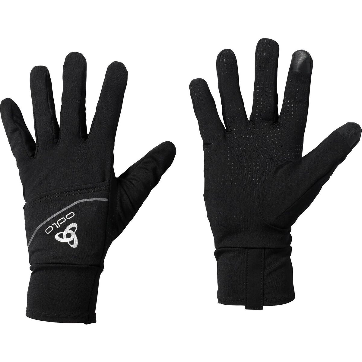 Odlo Intensity Cover Safety Light Gloves black (15000) XXS 761050-15000-XXS