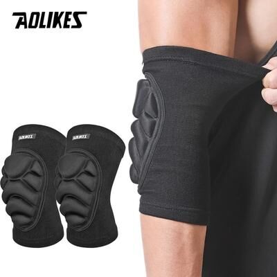 Uplifted Finds AOLIKES High Elasticity Anti Collision Foam Elbow Protective Pads (1 Pair) s