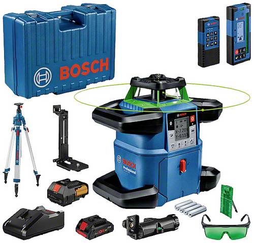Bosch Professional GRL 650 CHVG + BT 300 HD Rotationslaser selbstnivellierend Reichweite (max.): 650 m