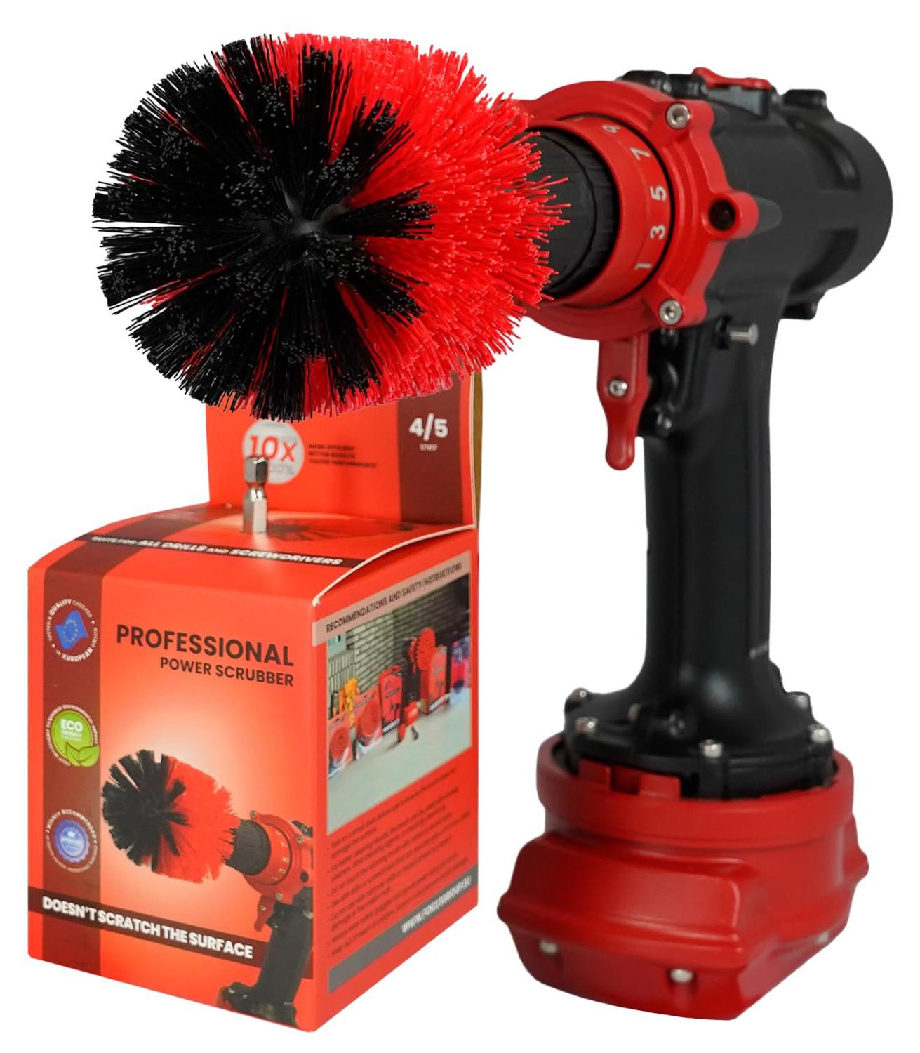 Dripio Boorborstel 8,5 cm voor het verwijderen van houtrot voor buitengebruik en in de tuin