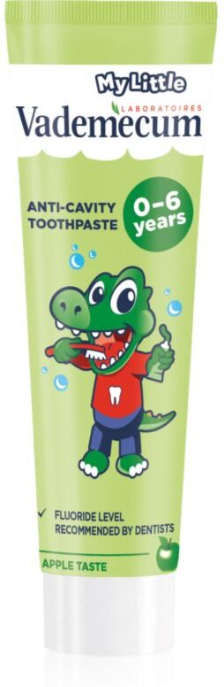 Vademecum My Little Apple dentifrice pour enfants au fluorure pomme 50 ml