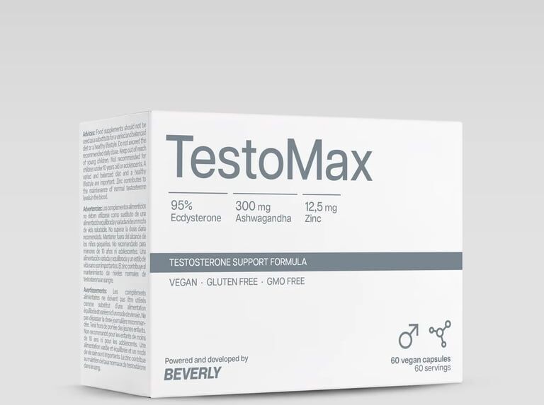 Beverly Nutrition TestoMax 60 Cápsulas