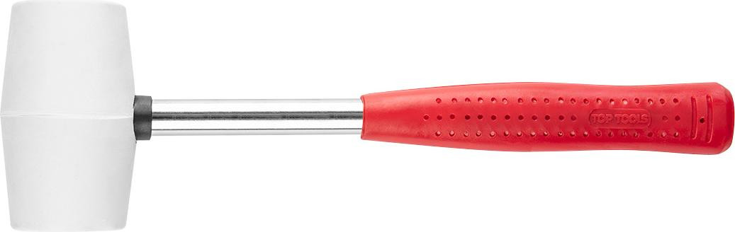 Top Tools Rubberhamer wit, 40 mm, 225 gram