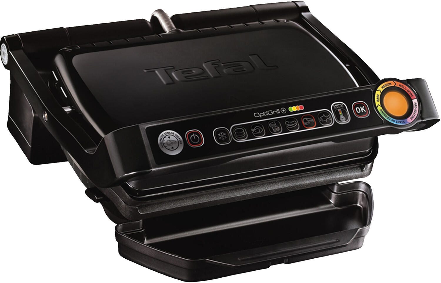 Tefal® Tefal Optigrill+ Snacking & Baking, schwarz GC7148