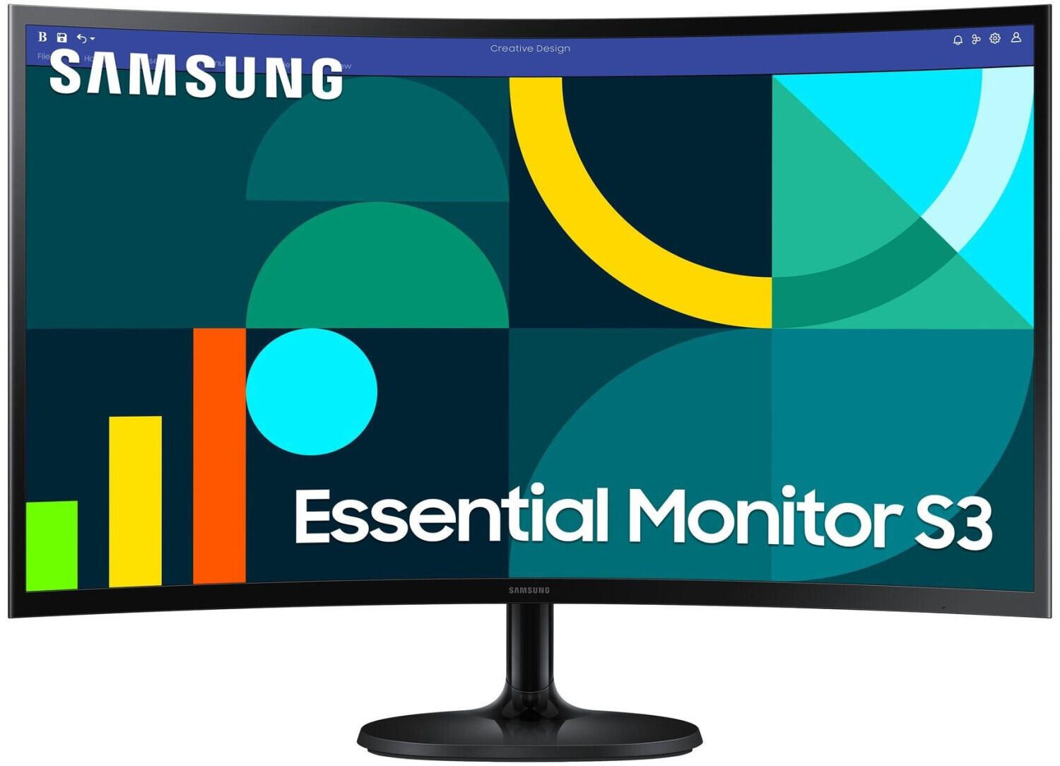 Samsung Essential S3 S27D3 Full HD Curved Monitor 68,6 cm (27") LS27D364GAUXEN