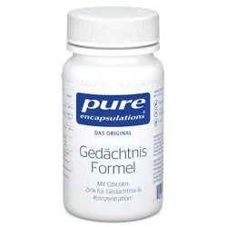 PURE ENCAPSULATIONS Gedächtnis Formel Kapseln 60 St