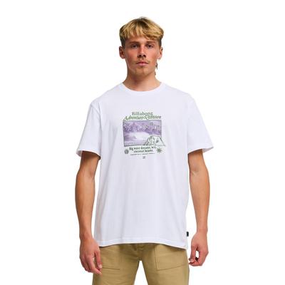 T-Shirt BILLABONG "Beams", Herren, Gr. XXL, weiß, Obermaterial: 100% Baumwolle., Shirts T-Shirt