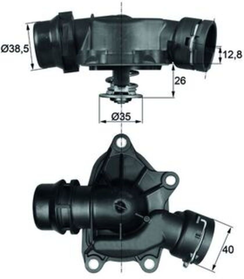 Thermostat, Kühlmittel MAHLE TI 26 88
