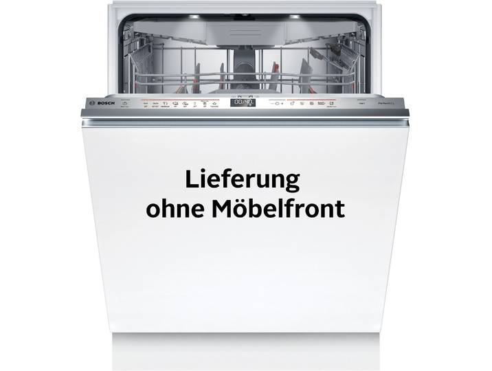 BOSCH vollintegrierbarer Geschirrspüler SMV6ZCX16E , Energieeffizienz: B (A-G), silber (weiß), B:59,8cm H:81,5cm T:55cm, Geschirrspüler, Hervorragendes Perfect Dry & flexible, leicht laufende Max Flex Körbe