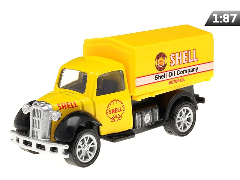 Shell Oldtimer met zeilbedekking Model 1:87