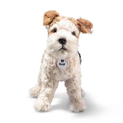 Steiff 076862 - Fox Terrier Foxy, 35 cm, Plüsch
