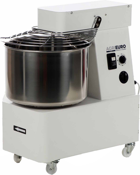AgriEuro TOP-LINE Mixer 5000 HO - Spiralkneter mit hoher Hydration - Teigmasse 40 kg - 400V