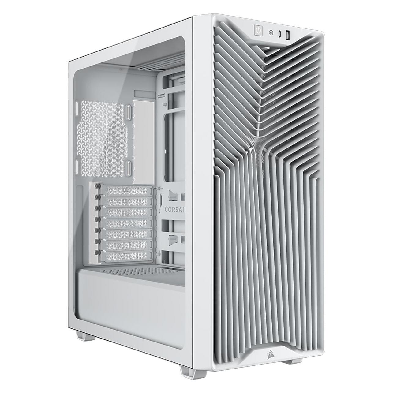 Corsair 3200D RS Mid-Tower Performance Case, White (ATX, mATX, Mini-ITX) (CC-9011335-WW)