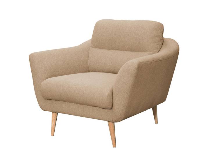 Livetastic Sessel Tromso, Beige, Holz, Buche, 92x87x88 cm, Made in EU, Wohnzimmer, Sessel, Sonstige Sessel